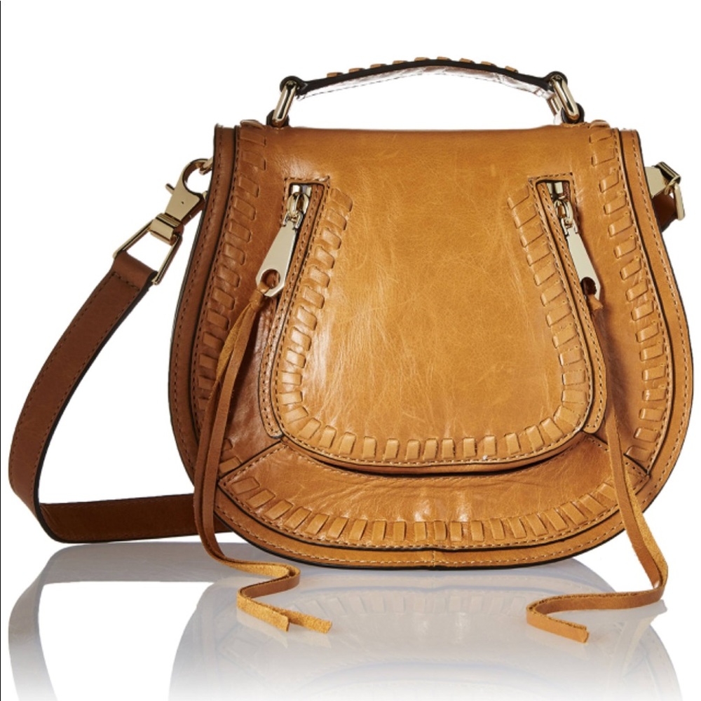 Rebecca Minkoff Vanity Saddle Bag - Cuoio